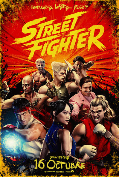 Cartel de Street Fighter